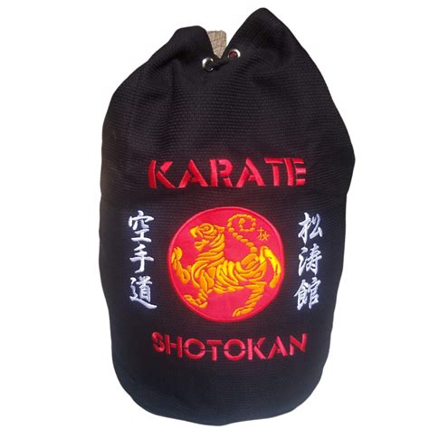 mochila de karate